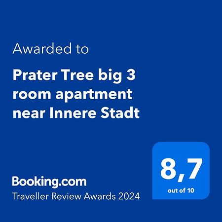 Prater Tree Big 3 Room Apartment Near Innere Stadt Wien Exterior foto